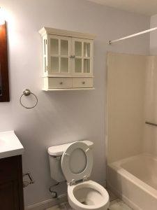 View of a bathroom in an apartment managed by Great North Property Management in NH